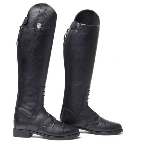 OVERSTOCK: Mountain Horse Kids' Veganza Youth Field Boots - 8-9 Regular - Black