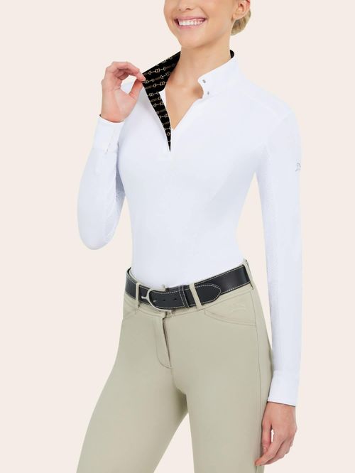 OPENBOX: RJ Classics Women's Tori Long Sleeve Show Shirt - XX Small - Linked Bits