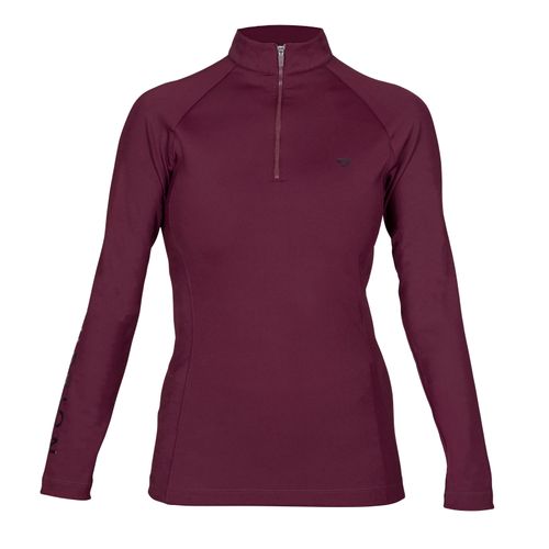 OPENBOX: Shires Aubrion Women's Eltar Base Layer - XX Small - Black Cherry