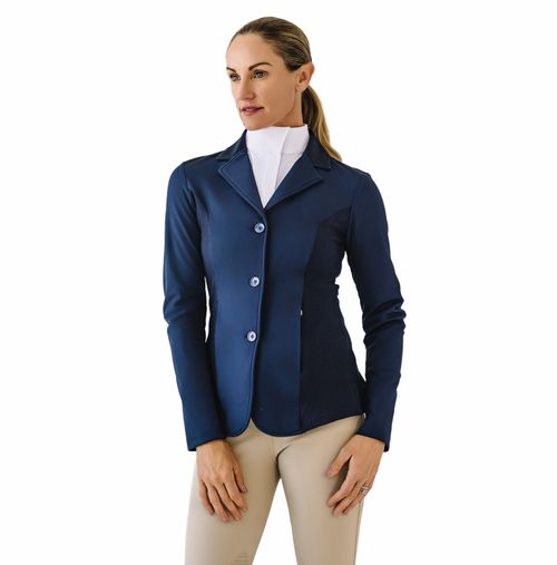 OPENBOX: Ovation Women's Hybrid II Show Coat - 16 Regular - Navy