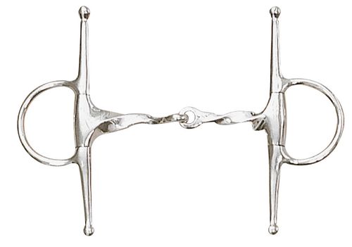 OPENBOX: Centaur Slow Twist Eggbutt Full Cheek - 5.5in - Stainless Steel