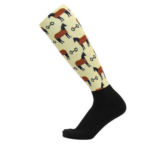 Equine Couture Women's OTC Boot Socks - Autumn Vibes