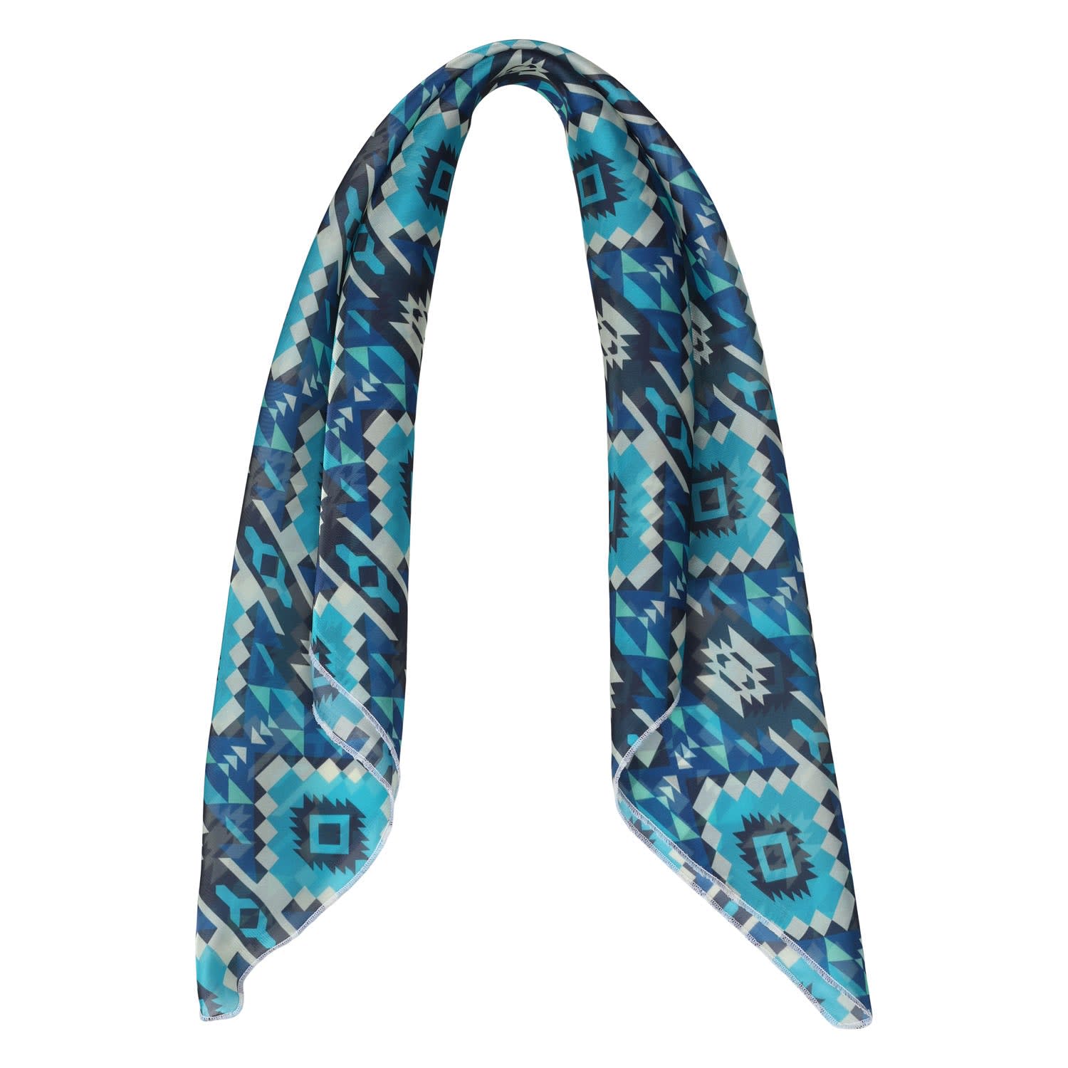AWST Wild Rag - Blue Aztrec - AWST-63-093-BA - Tack Of The Day