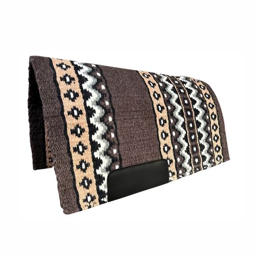 TuffRider Double Weave Wool Blend Western Saddle Blanket - Pattern-012