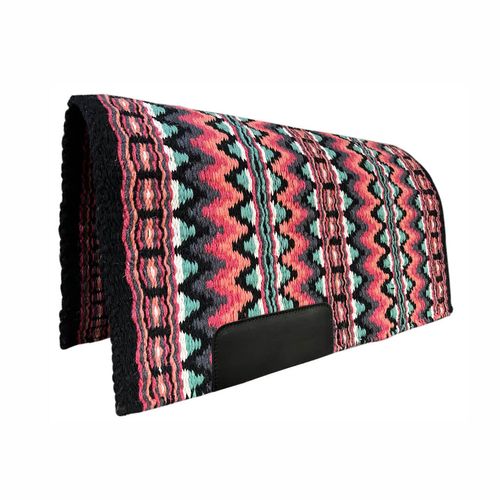 TuffRider Double Weave Wool Blend Western Saddle Blanket - Pattern-002