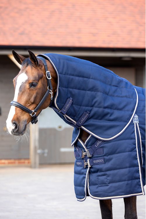 LeMieux Kudos Stable Neck Cover 50g - Navy