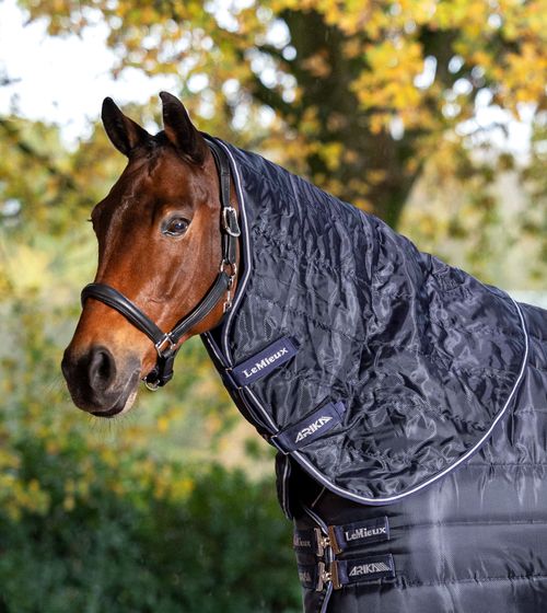 LeMieux Arika StableTek Neck Cover 100g - Navy
