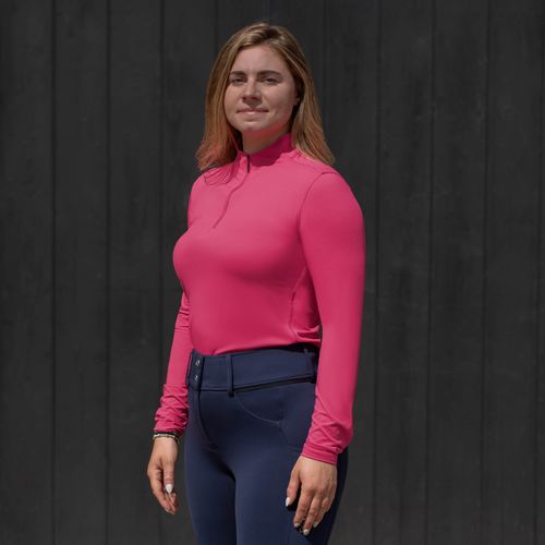 Equinavia Women's Kari NordicAir Long Sleeve Sun Shirt - Pink Flambe