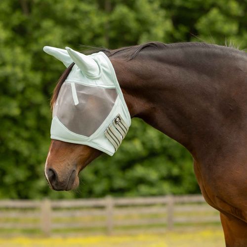 Equinavia Algard Soft Mesh Fly Mask - Misty Jade