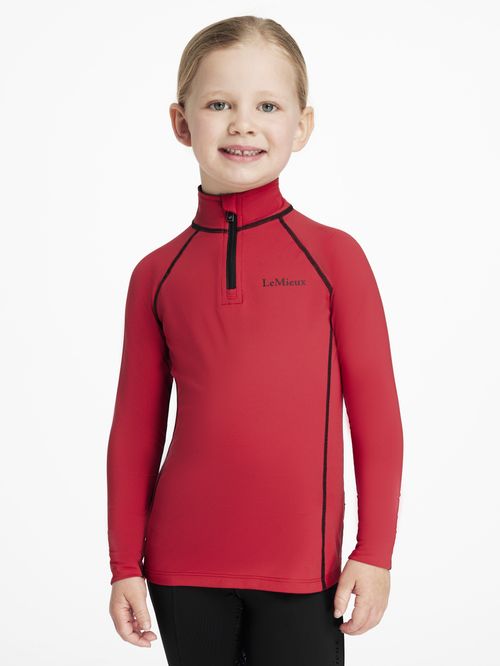 LeMieux Kids' Mini Classique Base Layer - Chilli