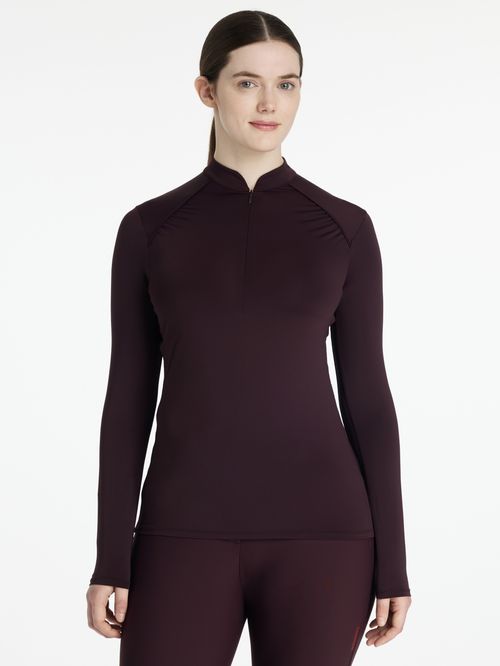 LeMieux Women's Heyden Lightweight Base Layer - Damson