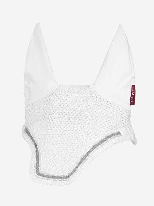 LeMieux Crystal Ear Bonnet - White