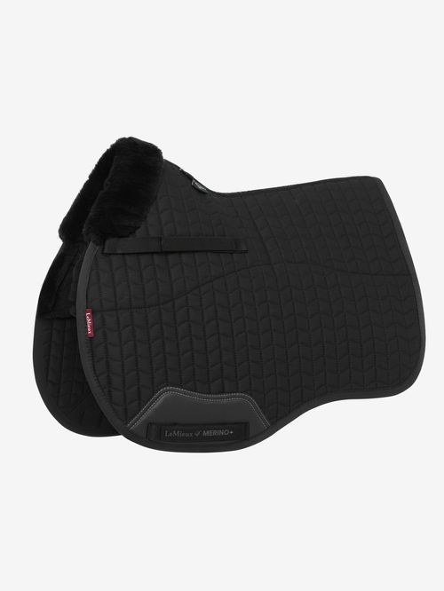 LeMieux Merino+ Half Lined GP Square - Black/Black