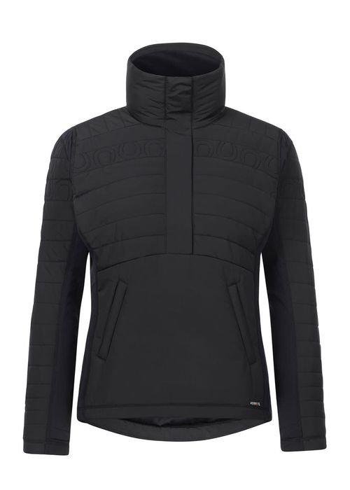 OPENBOX: Kerrits Women's Hoofprint Quilted Pullover Jacket - Small - Black