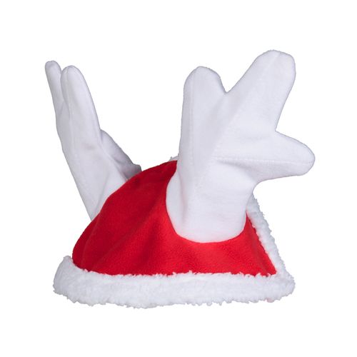 BARGAIN BARN: Horze Santa Reindeer Cap - Pony - Red