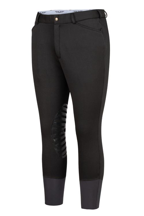 BARGAIN BARN: TuffRider Men's Patrol Unifleece Breeches - 32 Regular - Black