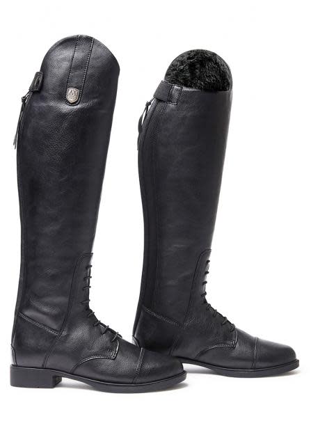 OVERSTOCK: Mountain Horse Kids' Veganza Winter Tall Boot - 7-8 Regular - Black