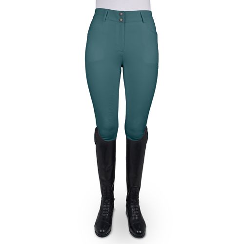 OPENBOX: Ovation Women's Elegance Dynamic Full Seat Breeches - 28 Regular - Deep Teal