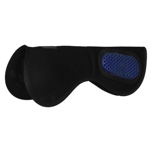 OPENBOX: TuffRider GelX Airflow Shaped Rear Riser Pad - Medium - Black