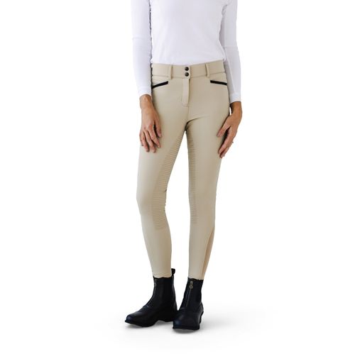 BARGAIN BARN: Ovation Women's Elegance Dynamic Full Seat Breeches - 28 Regular - Show Tan
