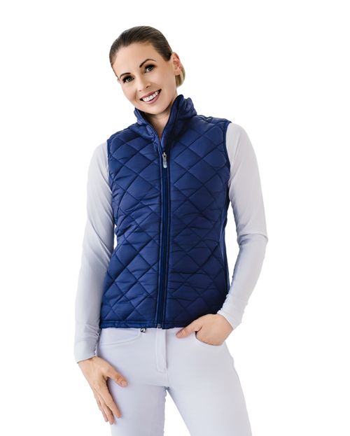BARGAIN BARN: Romfh Women's Classic Barn Vest - X Small - Navy