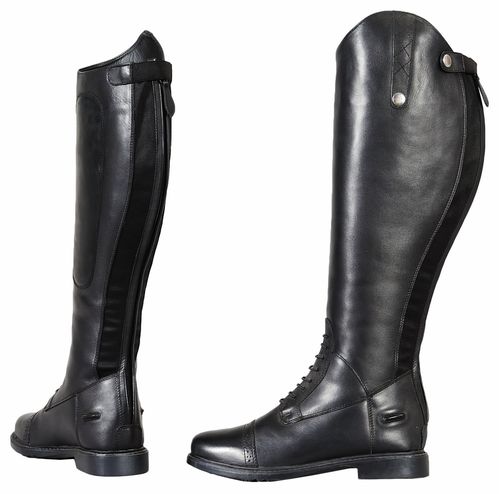 BARGAIN BARN: TuffRider Women's Plus Rider Field Boots - 10 X Wide Short - Black