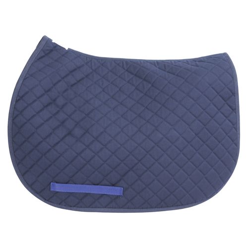 OPENBOX: TuffRider Basic Pony Saddle Pad - One Size - Navy