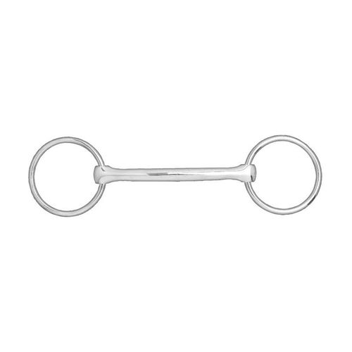BARGAIN BARN: Horze Mullen Mouth Loose Ring Snaffle Bit - 105mm