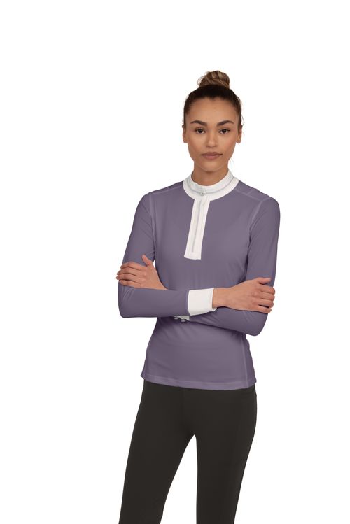 BARGAIN BARN: Chestnut Bay Women's SkyCool Long Sleeve Show Shirt - Medium - Jasper