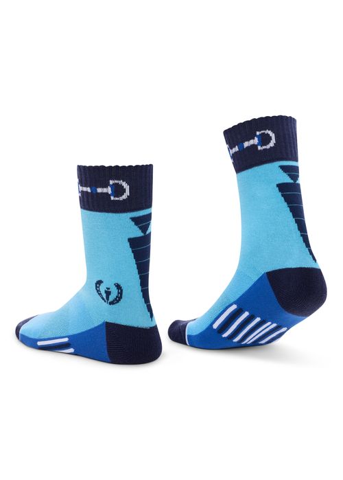 Kerrits Kids' Band Of Bits Paddock Socks - Oasis Blue