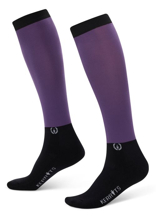Kerrits Women's Dual Zone Boot Socks Solid - Purple
