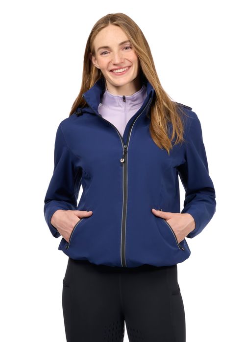 Kerrits Women's Down The Line Waterproof Jacket - Regal