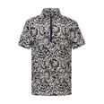 Soft White Posh Paisley