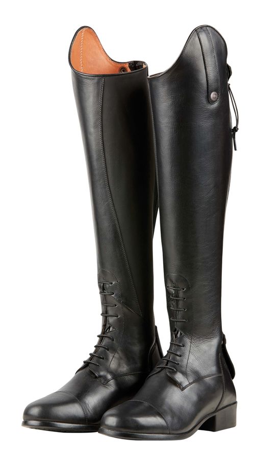 OPENBOX: Dublin Women's Holywell Tall Field Boots - 6.5 Slim Regular - Black