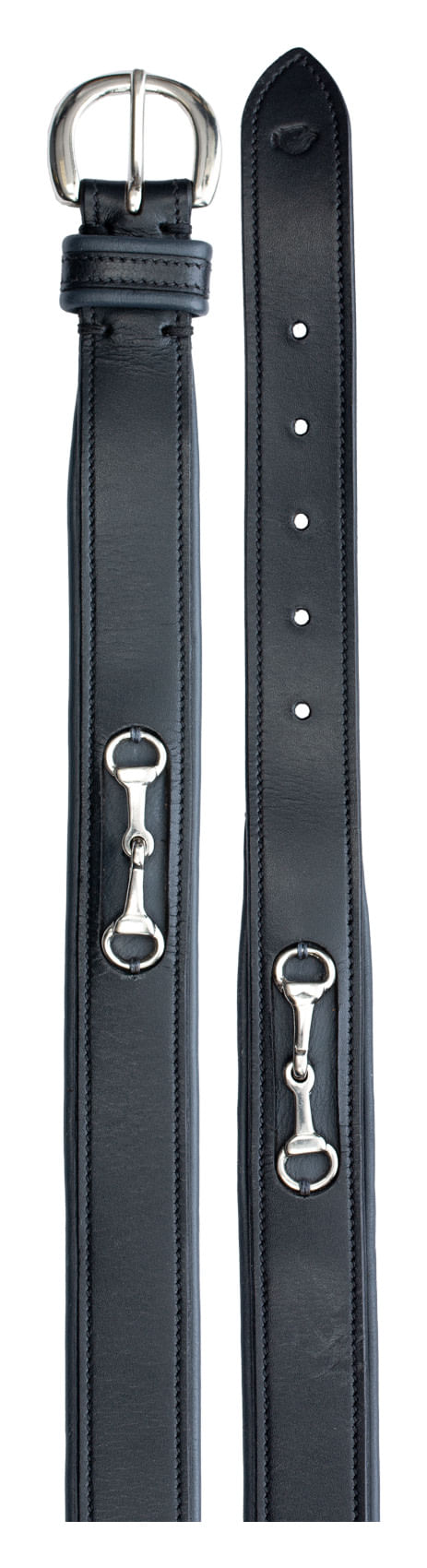 BARGAIN BARN: Equinavia Tirild Bit Belt - X Large - Black/Grey