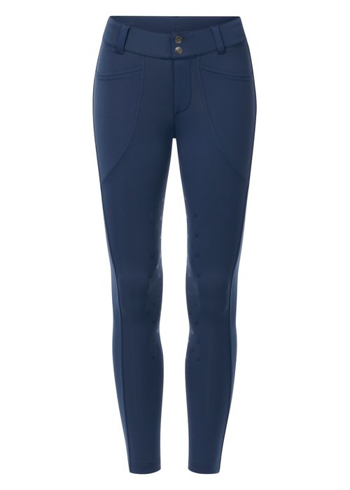 Kerrits Kids' Free Motion Coolcore Knee Patch Breeches - Nightfall