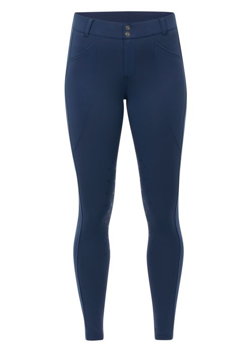 Kerrits Women's Free Motion Coolcore Knee Patch Breeches - Nightfall