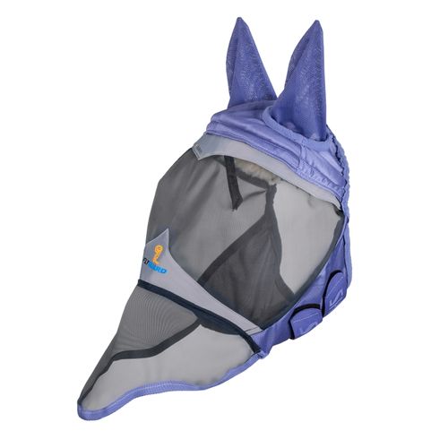 Shires FlyGuard Fine Mesh Fly Mask w/Ears & Nose - Sky