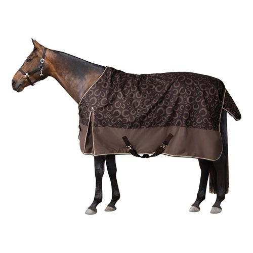 Horze Glasgow Mid Weight Turnout Blanket 200g - Chocolate Plum