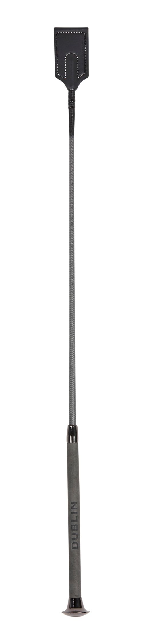 Dublin Leather Embossed Crop II - Grey