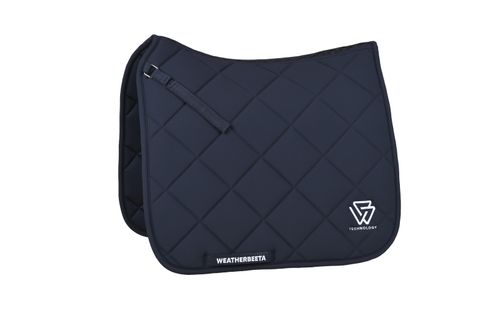 Weatherbeeta Soft Shell Pro 3D Air-Tec Dressage Saddle Pad - Navy