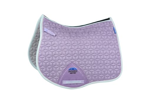 Weatherbeeta Suede Elite Air-Tec All Purpose Saddle Pad - Soft Lilac