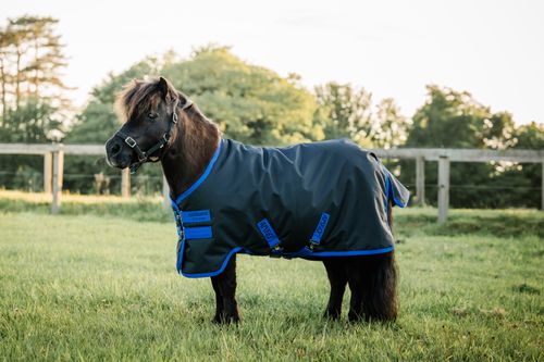 OVERSTOCK: Amigo Ripstop 900D Petite Turnout0g - 33 - Black/Classic Blue