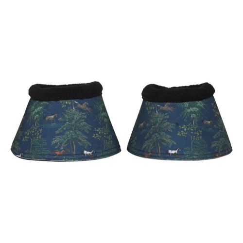 OPENBOX: Dapplebay Bell Boots - Small - Navy Autumn Toile