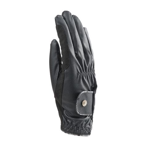 BARGAIN BARN: Shires Aubrion Stadium Winter Riding Gloves - X Small - Black