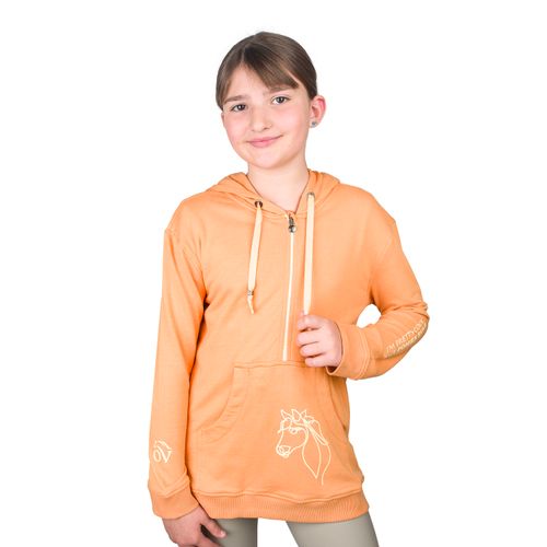 OPENBOX: Ovation Kids' French Terry Graphic Hoodie - X Small - Muted Safron