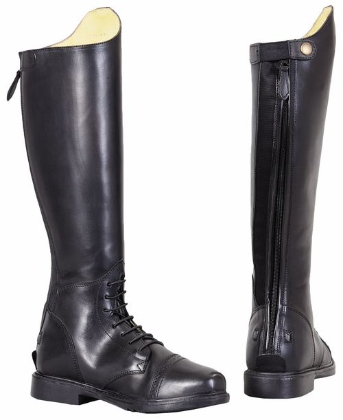 OPENBOX: TuffRider Women's Baroque Field Boots - 8.5 Regular - Black