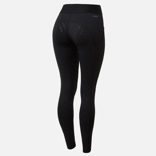 OVERSTOCK: Horze Women's Nadia 4-Pocket Full Seat Tights - EU 38/US 26 - Black