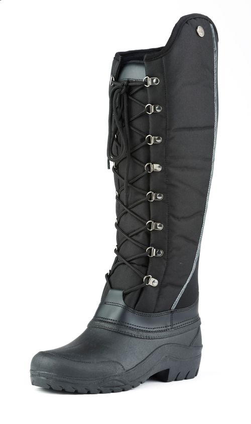 OVERSTOCK: Ovation Telluride Winter Tall Boot - 37 - Black