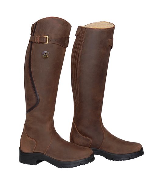 OPENBOX: Mountain Horse Women's Snowy River Winter Tall Boot - 6 Wide Regular - Brown